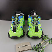 Balenciaga Track Trainers Green Blue 542023W1GB8  - 2