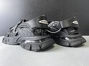 Balenciaga Track Sandal Black (W) 617543W2CC11000  - 3