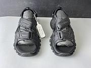 Balenciaga Track Sandal Black (W) 617543W2CC11000  - 2