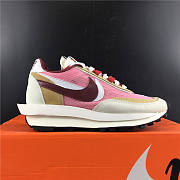 Sacai  Waffle Daybreak Swoosh Pink Gery White Red BV0073 500  - 1