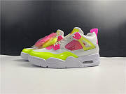 Air Jordan 4 Retro White Lemon Pink (GS) CV7808-100  - 6