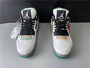 Air Jordan 4 Retro Lucid Green Rasta (W) AQ9129-100 - 4