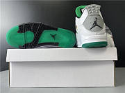 Air Jordan 4 Retro Lucid Green Rasta (W) AQ9129-100 - 3