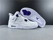 Air Jordan 4 Retro Metallic Purple (GS) 408452-115 - 5