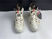 Air Jordan 6 Retro Quai54 Sail Brown (2020) CZ4152-100   - 5