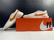 Nike Blazer Low x Sacai White Orange Varisity White BV0076-107  - 6