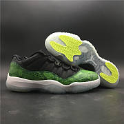 Air Jordan 11 Retro Low Green Snakeskin 528895 033 - 2