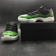 Air Jordan 11 Retro Low Green Snakeskin 528895 033 - 3