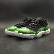 Air Jordan 11 Retro Low Green Snakeskin 528895 033 - 4