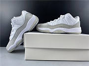 Air Jordan 11 Retro White Metallic Silver AR0715-100 - 3