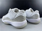 Air Jordan 11 Retro White Metallic Silver AR0715-100 - 6