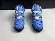 Nike Air Force 1 07 Virgil University Blue Black CK0866-401  - 4