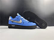 Nike Air Force 1 07 Virgil University Blue Black CK0866-401  - 3