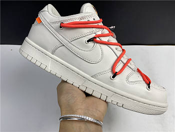 Nike SB Dunk Low White Solar Red Lifestyle Shoes CT0856-900