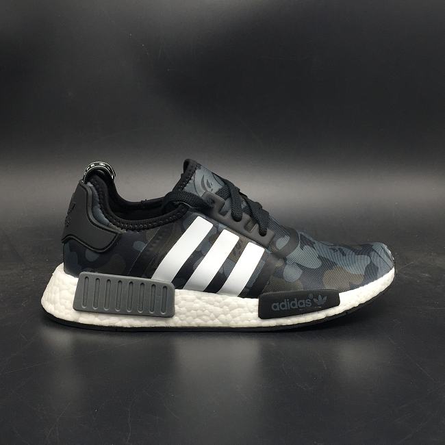 Adidas NMD R1 Bape Black Camo BA7325  - 1