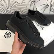 Alexander McQueen Oversized Black Shiny Sole 604232WHX981000  - 1