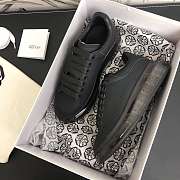 Alexander McQueen Oversized Black Shiny Sole 604232WHX981000  - 3