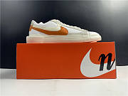 Nike Blazer Low x Sacai White Orange Varisity White BV0076-107  - 1