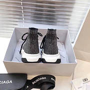 Balenciaga Speed Lace Up Cristal 593699W06821064  - 4