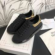 Alexander McQueen Oversized Black Gold 610812WHX9X1088  - 3