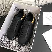 Alexander McQueen Oversized Black Gold 610812WHX9X1088  - 6