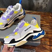 Balenciaga Triple S Purple Yellow Blue (W) 524039 W09O M9465  - 6