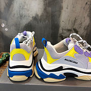 Balenciaga Triple S Purple Yellow Blue (W) 524039 W09O M9465  - 5