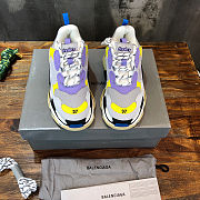 Balenciaga Triple S Purple Yellow Blue (W) 524039 W09O M9465  - 4