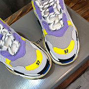 Balenciaga Triple S Purple Yellow Blue (W) 524039 W09O M9465  - 2