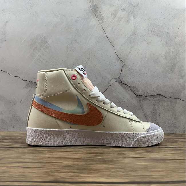 Nike Blazer Mid “Shanghai” BeigePink-Blue DC0707-164  - 1