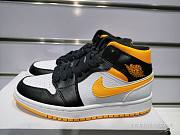 Air Jordan 1 Mid Laser Orange Black (W)  CV5276 107 - 2