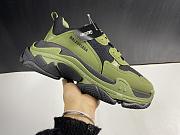 Balenciaga Triple S Dark Green Black 53734W2CA11033  - 3