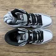 Nike SB Dunk High Pro Ligeht Grey White Black Shoes 854851-006 - 2