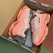 Balenciaga Triple S Trainers GOMMA Net Pink 544351W09E11331  - 2