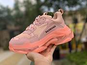 Balenciaga Triple S Trainers GOMMA Net Pink 544351W09E11331  - 6