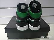 Air Jordan 1 Mid Green Toe 554724-067 - 5