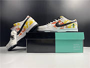 Nike SB Dunk Low Raygun Tie-Dye White BQ6832-101  - 3