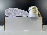 Air Jordan 1 Low White Metallic Gold CZ4776-100 - 4