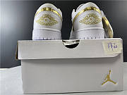 Air Jordan 1 Low White Metallic Gold CZ4776-100 - 3