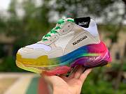 Balenciaga Triple S Clear Sole Rainbow 544351 W09E1 1895  - 6