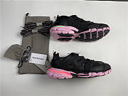 Balenciaga Black and Pink Track Sneakers Led 542023 W3AC1 1050 - 4