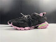 Balenciaga Black and Pink Track Sneakers Led 542023 W3AC1 1050 - 5