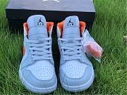 Air Jordan 1 Mid Starfish Pure Platinum CW7591-100  - 5