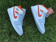 Air Jordan 1 Mid Starfish Pure Platinum CW7591-100  - 6