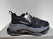 Balenciaga Triple S Clear Sole Trainers Black 544351W09O11000 - 1