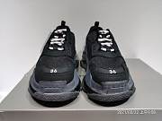 Balenciaga Triple S Clear Sole Trainers Black 544351W09O11000 - 5