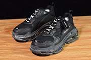 Balenciaga Triple S Clear Sole Trainers Black 544351W09O11000 - 6