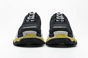 Balenciaga Triple S Black Yellow 483513 W06E1 1078  - 4