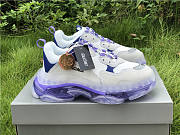 Balenciaga Triple S Clear Sole White Purple 544351-W09E1-1322 - 3