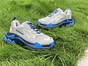 Balenciaga Triple S Blue Black Grey 536737 W06N1 9018 - 5